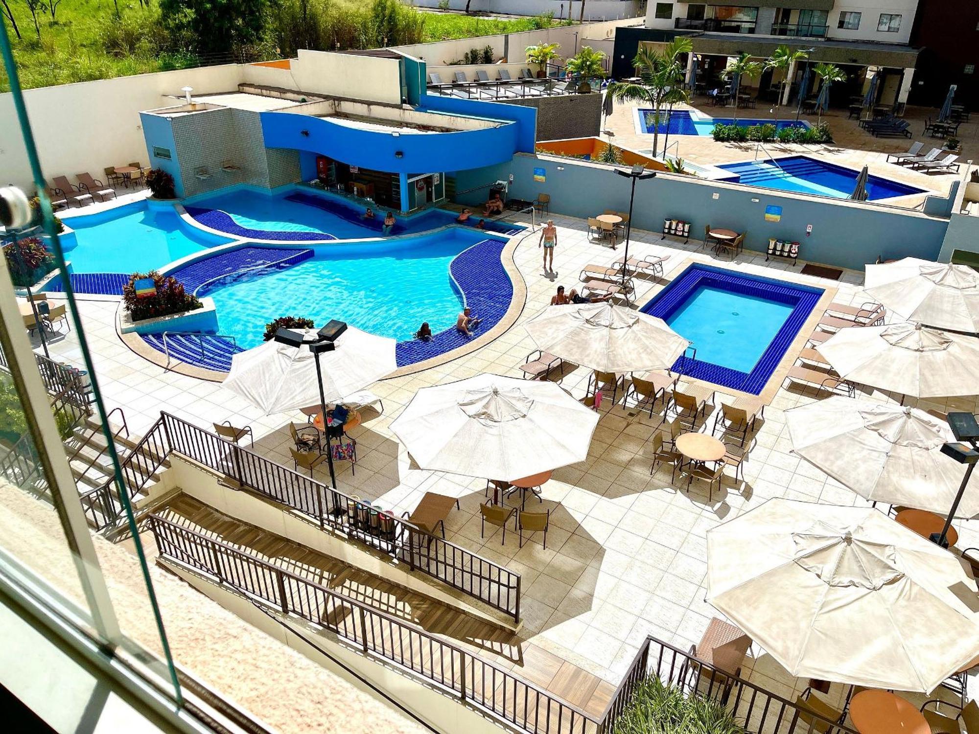 Atrium Residence - Locacao Temporada Caldas Novas Eksteriør billede